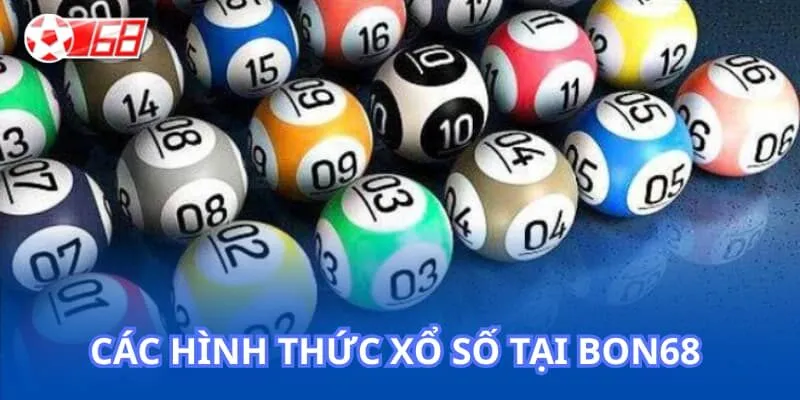 Các hình thức xổ số tại BON68 được săn đón